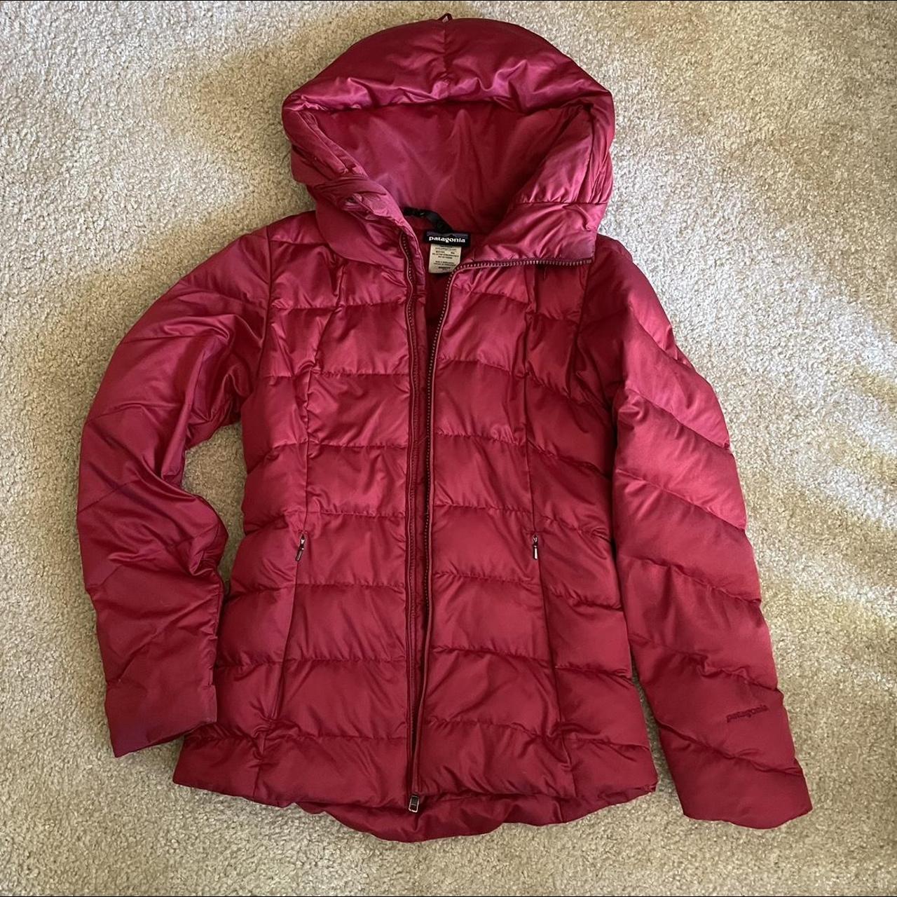 Patagonia down jacket • The ends of the sleeves are... - Depop