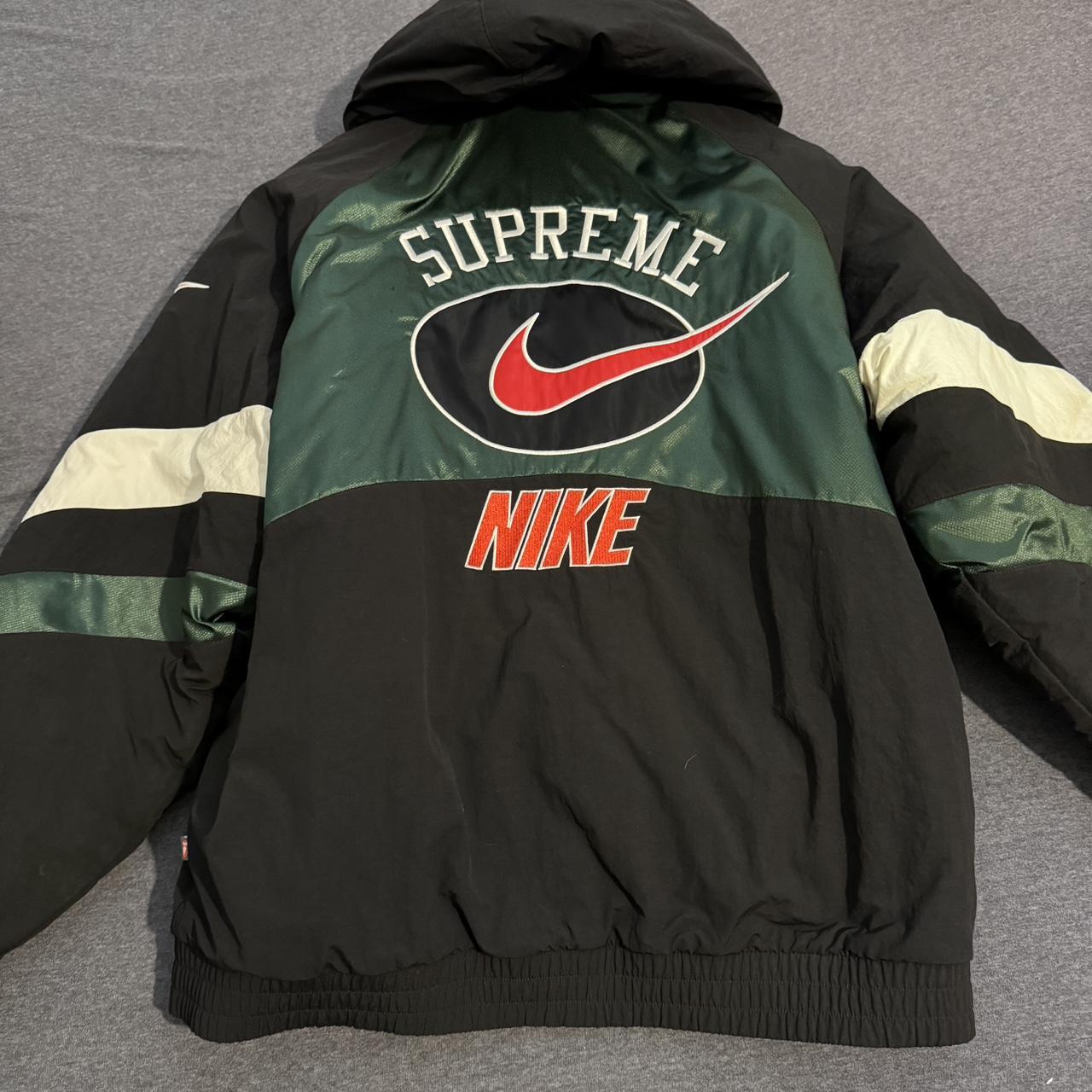 supreme nike leather jacket