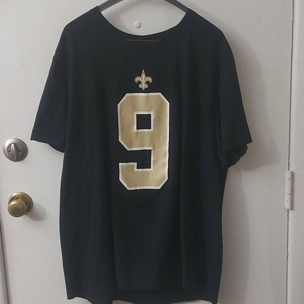 Nike / Men's New Orleans Saints Drew Brees #9 White T-Shirt