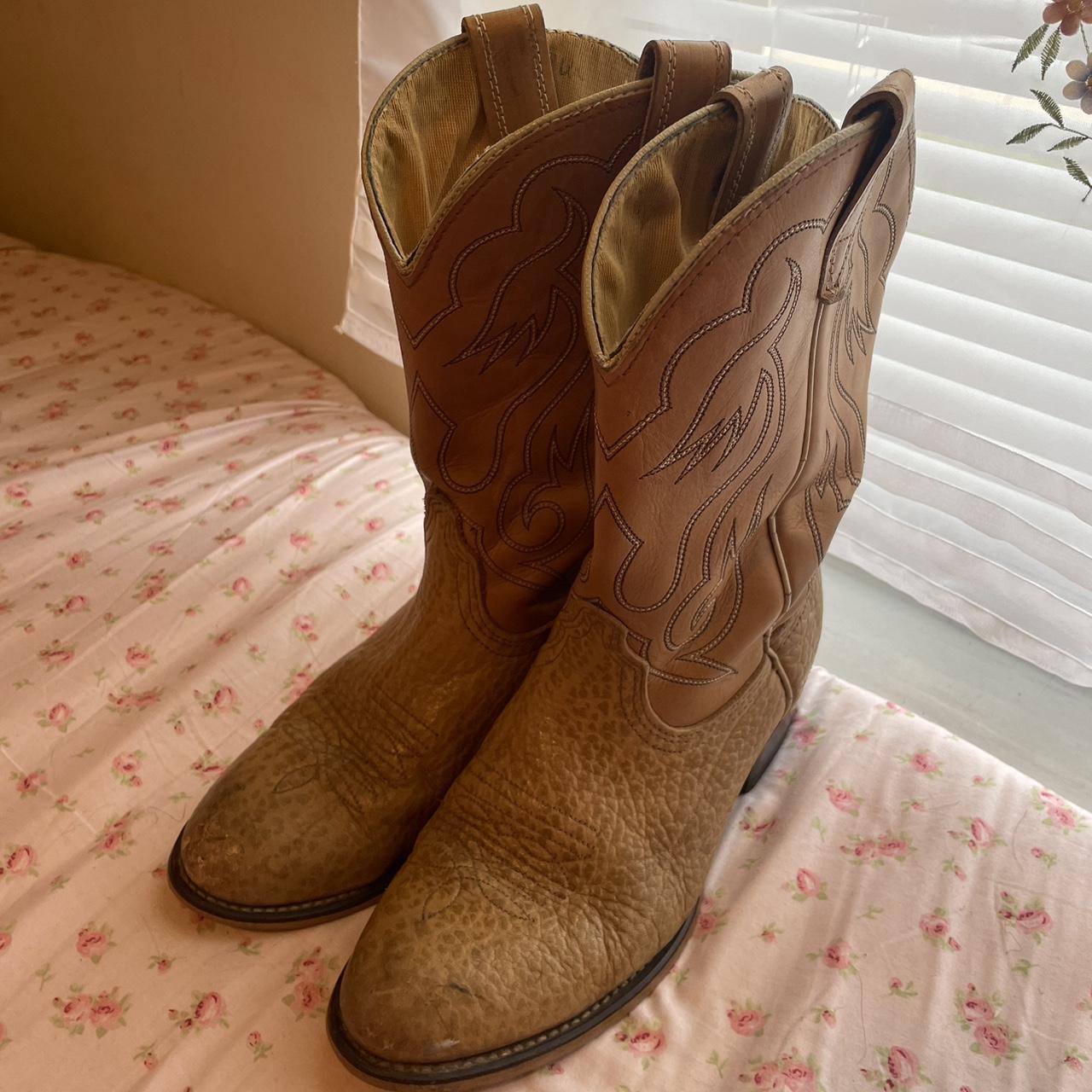 mens tan cowboy boots