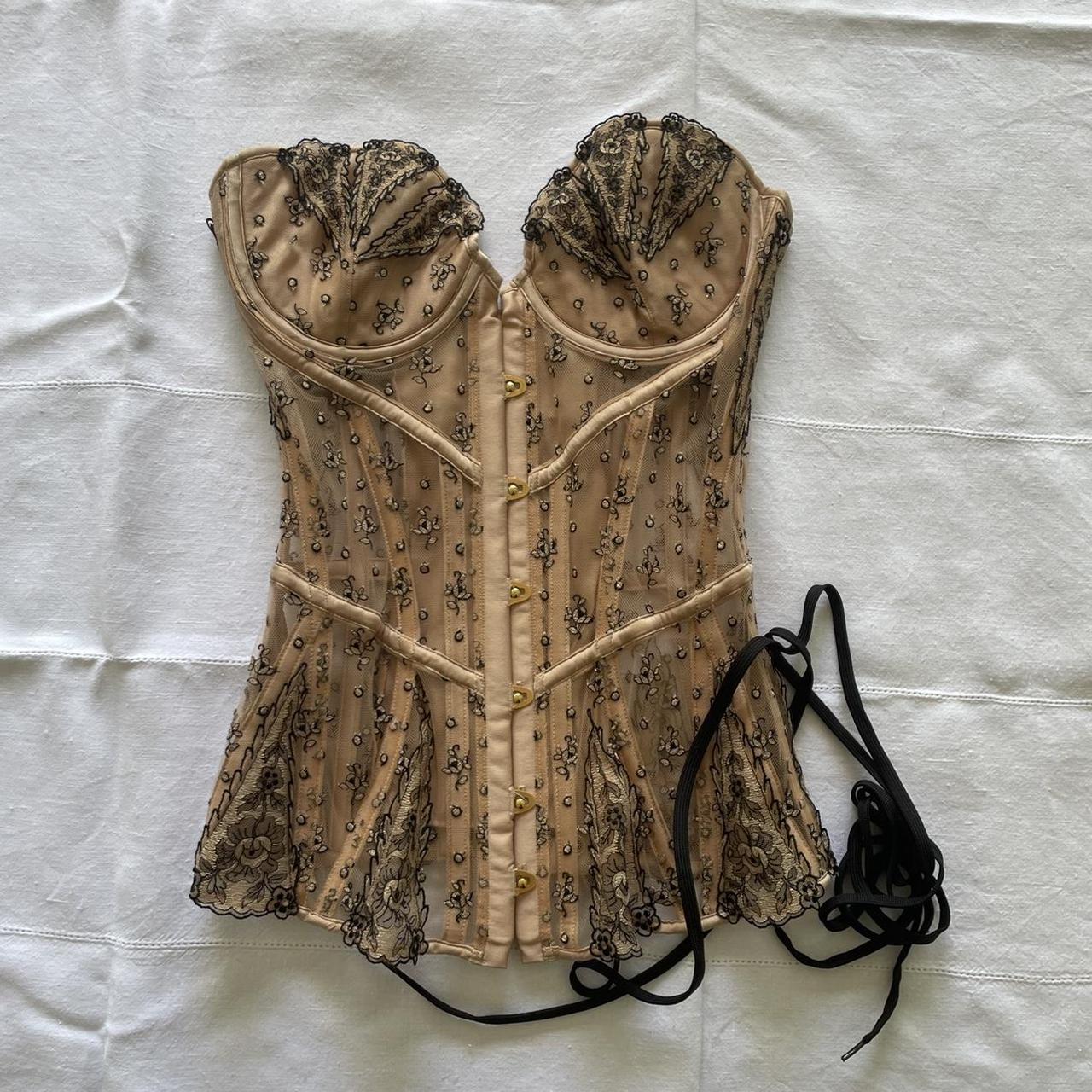 Vintage Agent Provocateur corset girdle lingerie.... - Depop