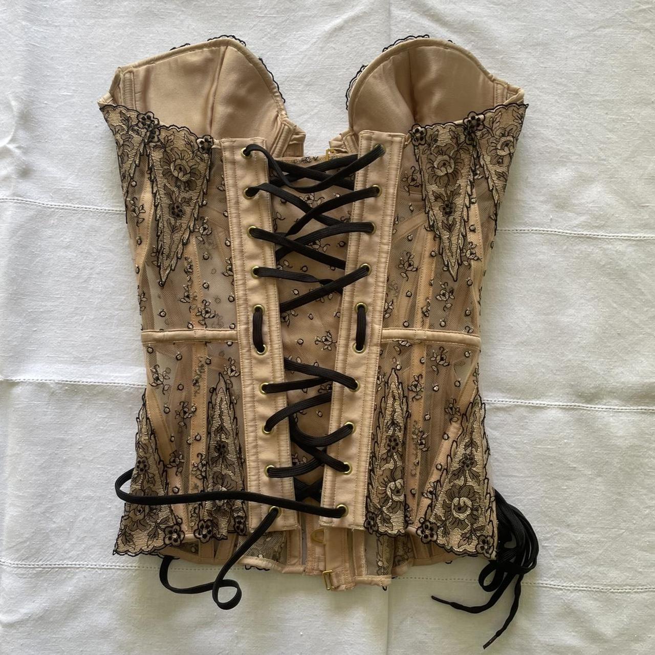 Vintage Agent Provocateur corset girdle lingerie.... - Depop