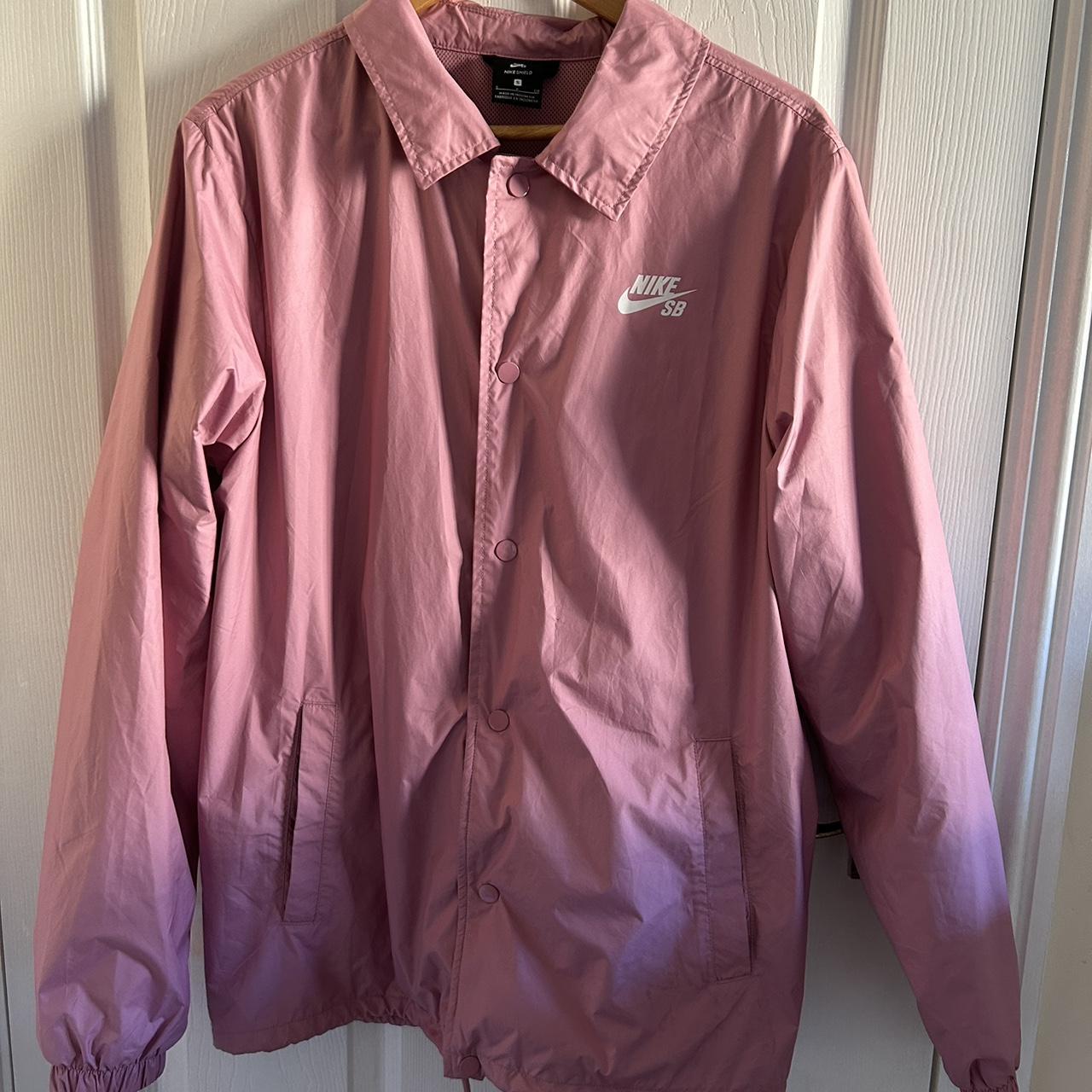 Pink nike sb jacket best sale