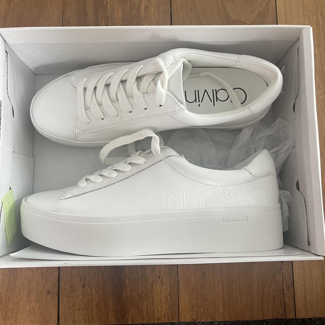 calvin klein platform sneakers