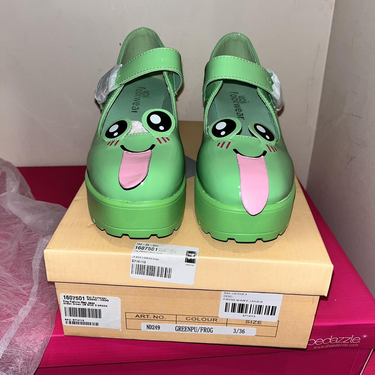 Mary Jane Frog Shoes Fritz The Frog Shoe