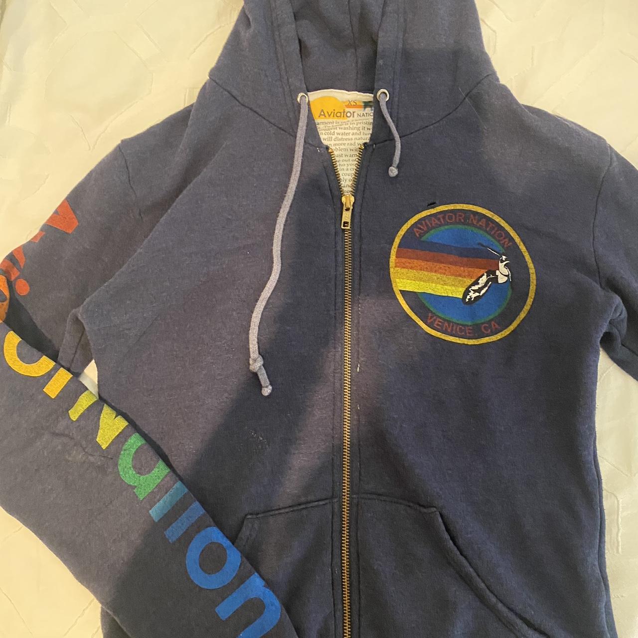 Aviator Nation Women's Hoodie Depop