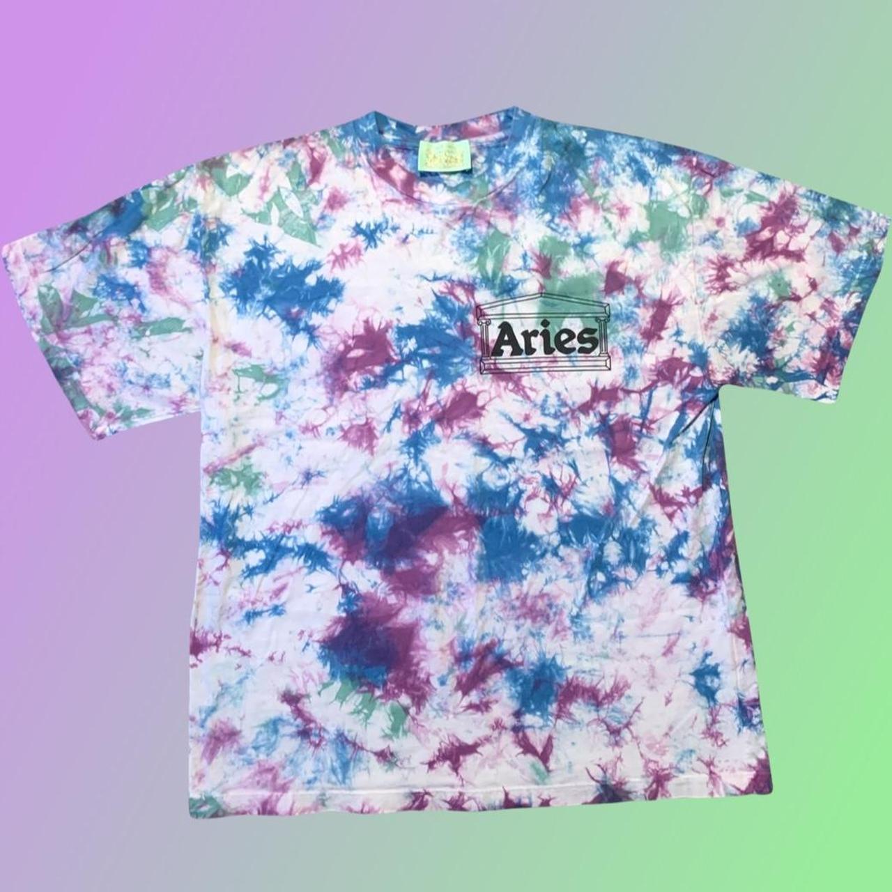 aries tie dye shirt