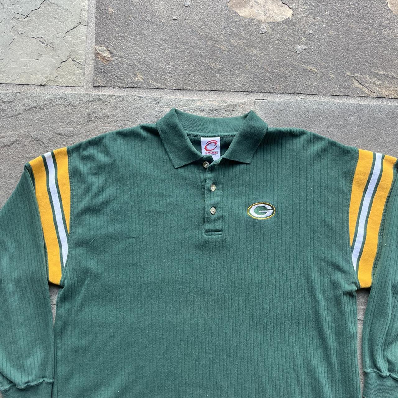 Vintage 90s Green Bay packers jersey long sleeve - Depop