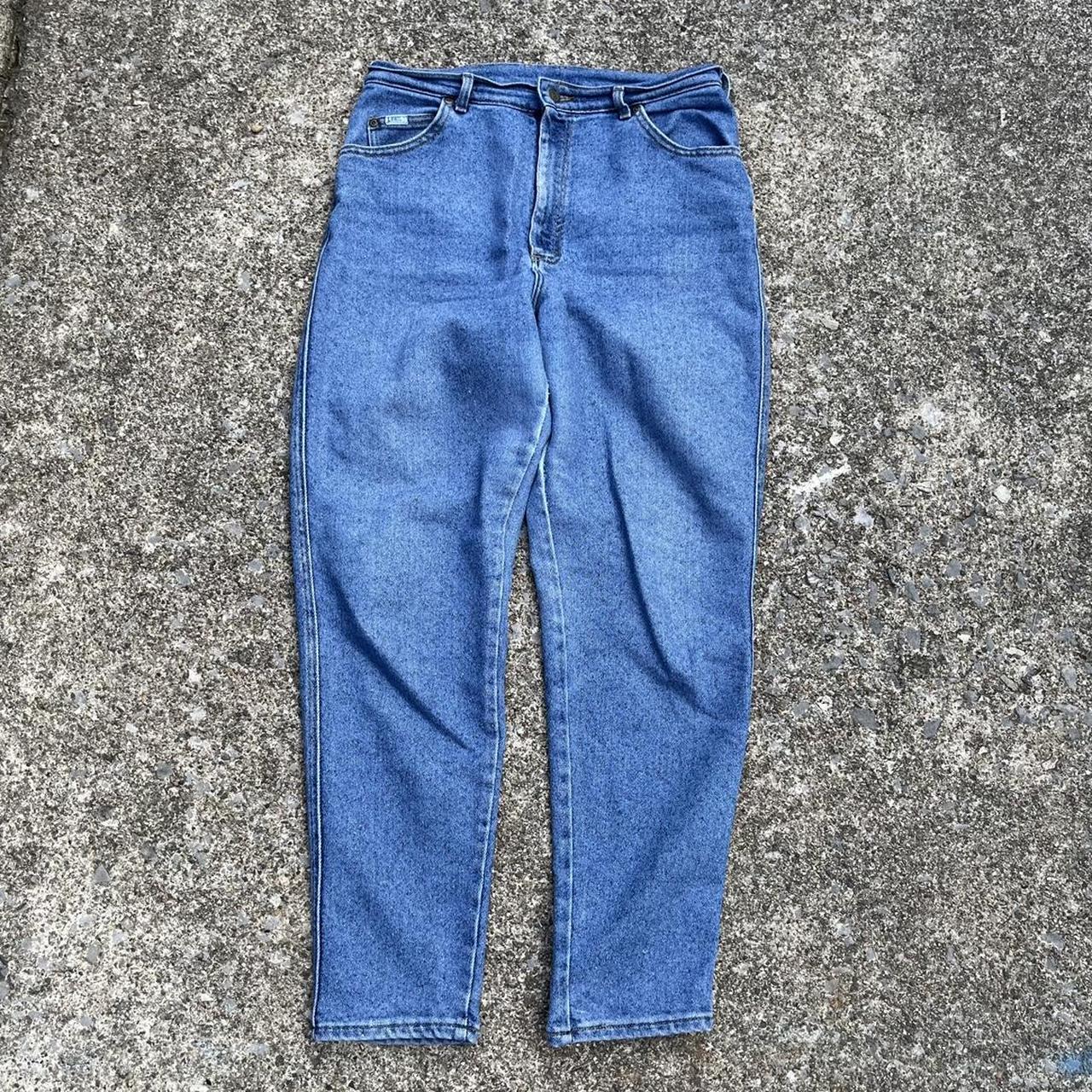 Vintage 90s Lee Denim Jeans Pants Size 14W Bundle... - Depop