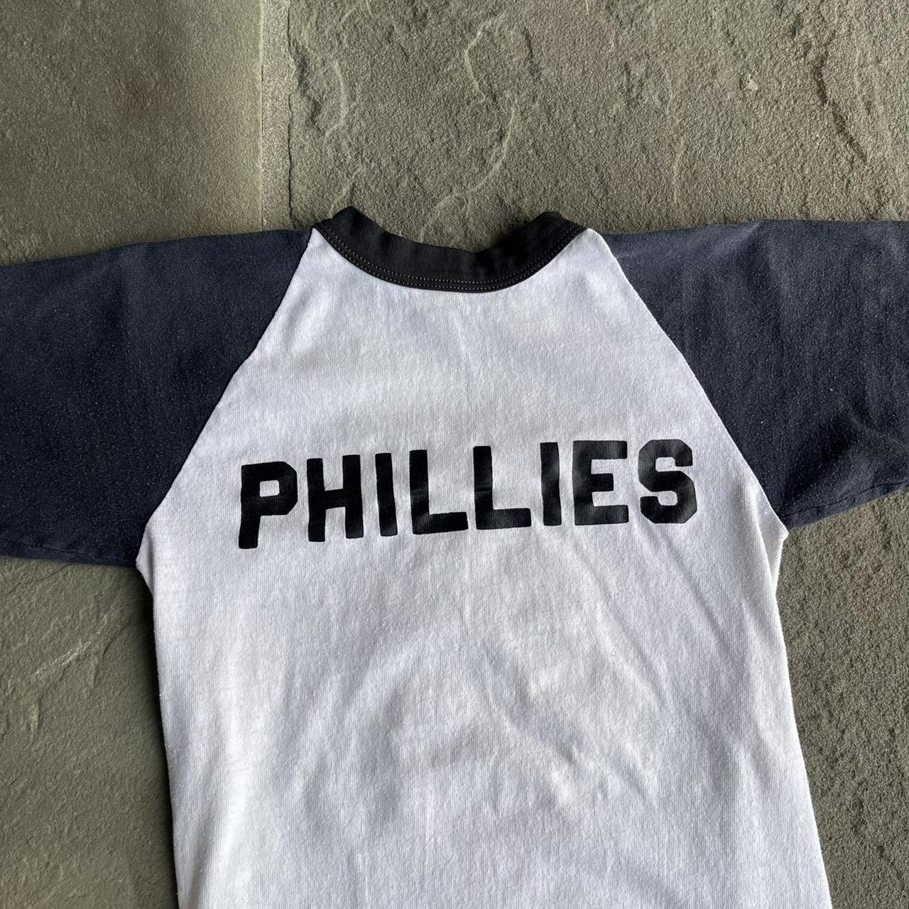 Vintage Philadelphia Phillies Jersey Russell - Depop