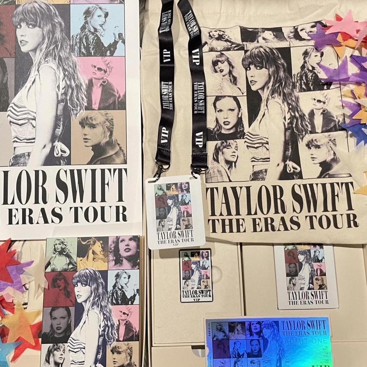 💌 Taylor Swift Eras Tour VIP Merch Box Full box... - Depop