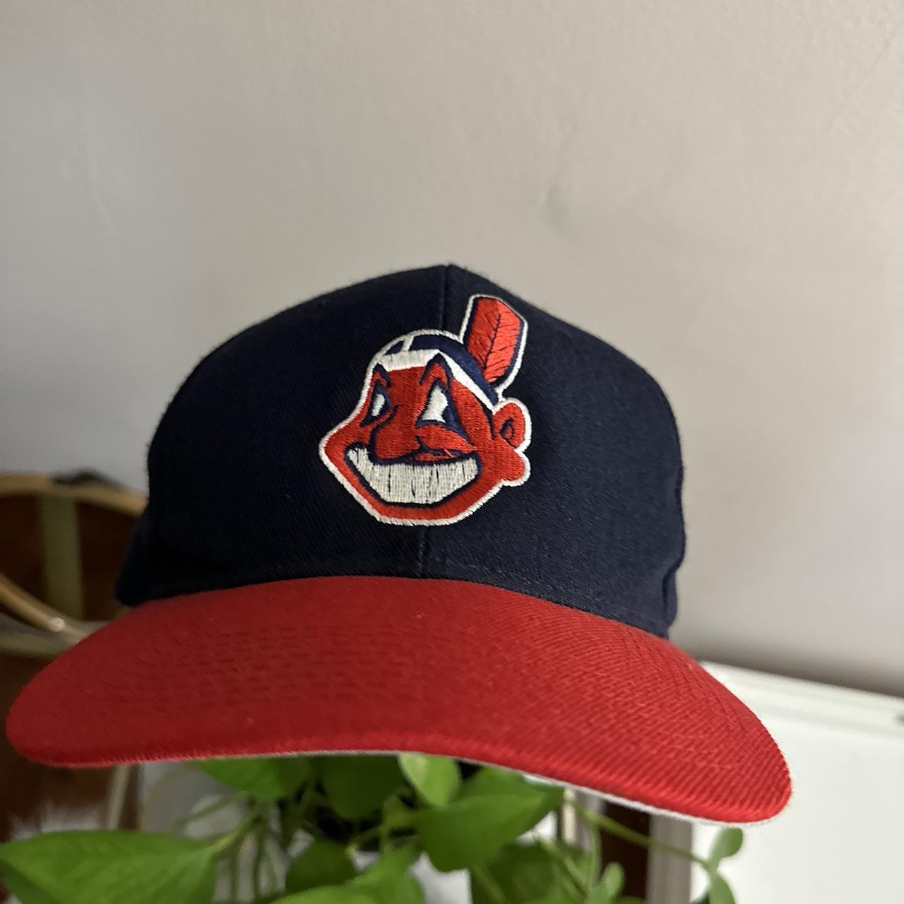 Vintage MLB Cleveland Indians Snapback Hat