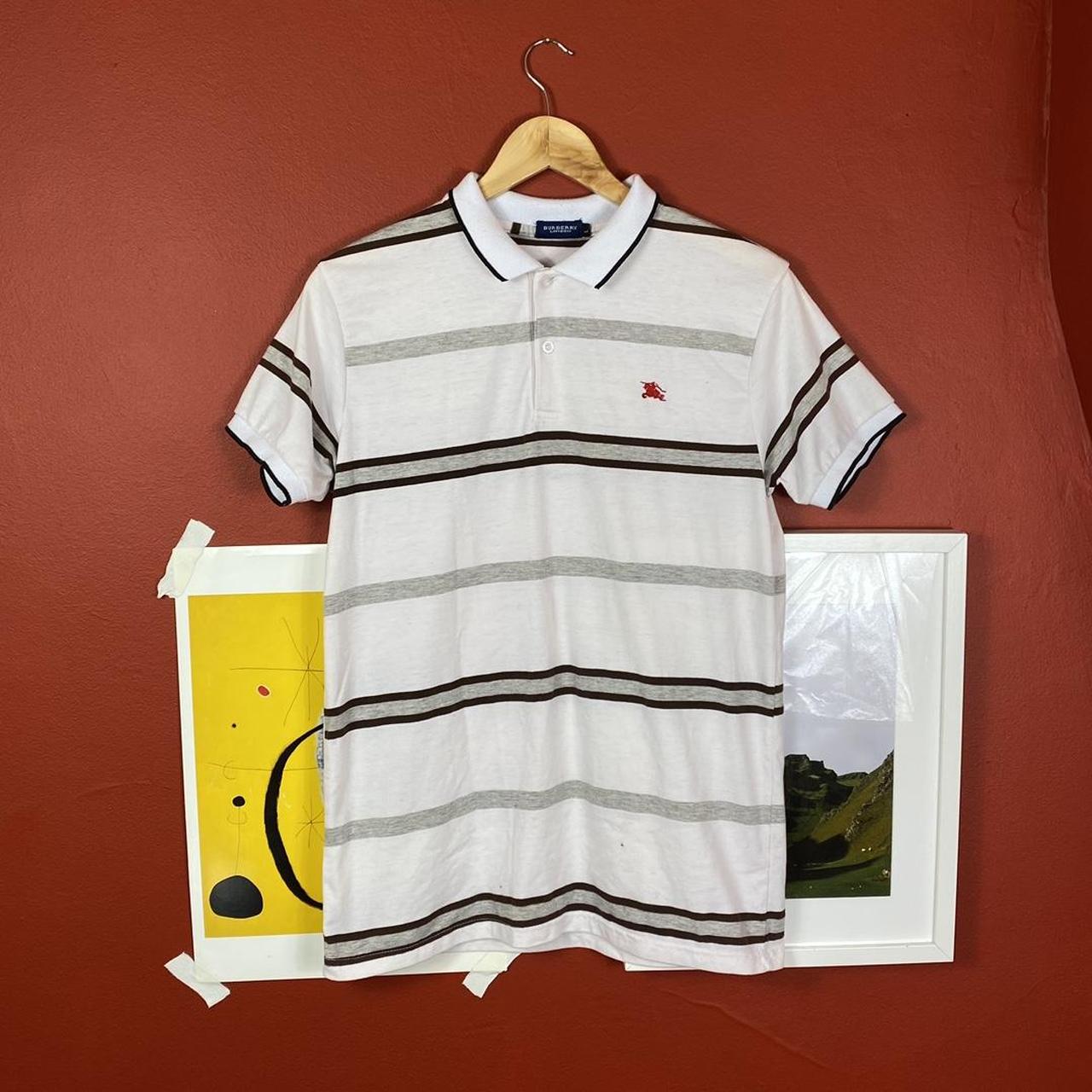 Vintage Burberry Polo Shirt Large Unsure If Real Depop   P0 