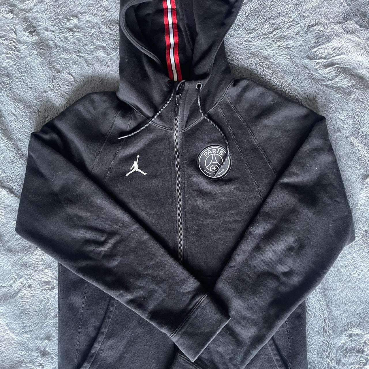 Psg Nike Jordan Zip Up Hoodie •this Is From The - Depop