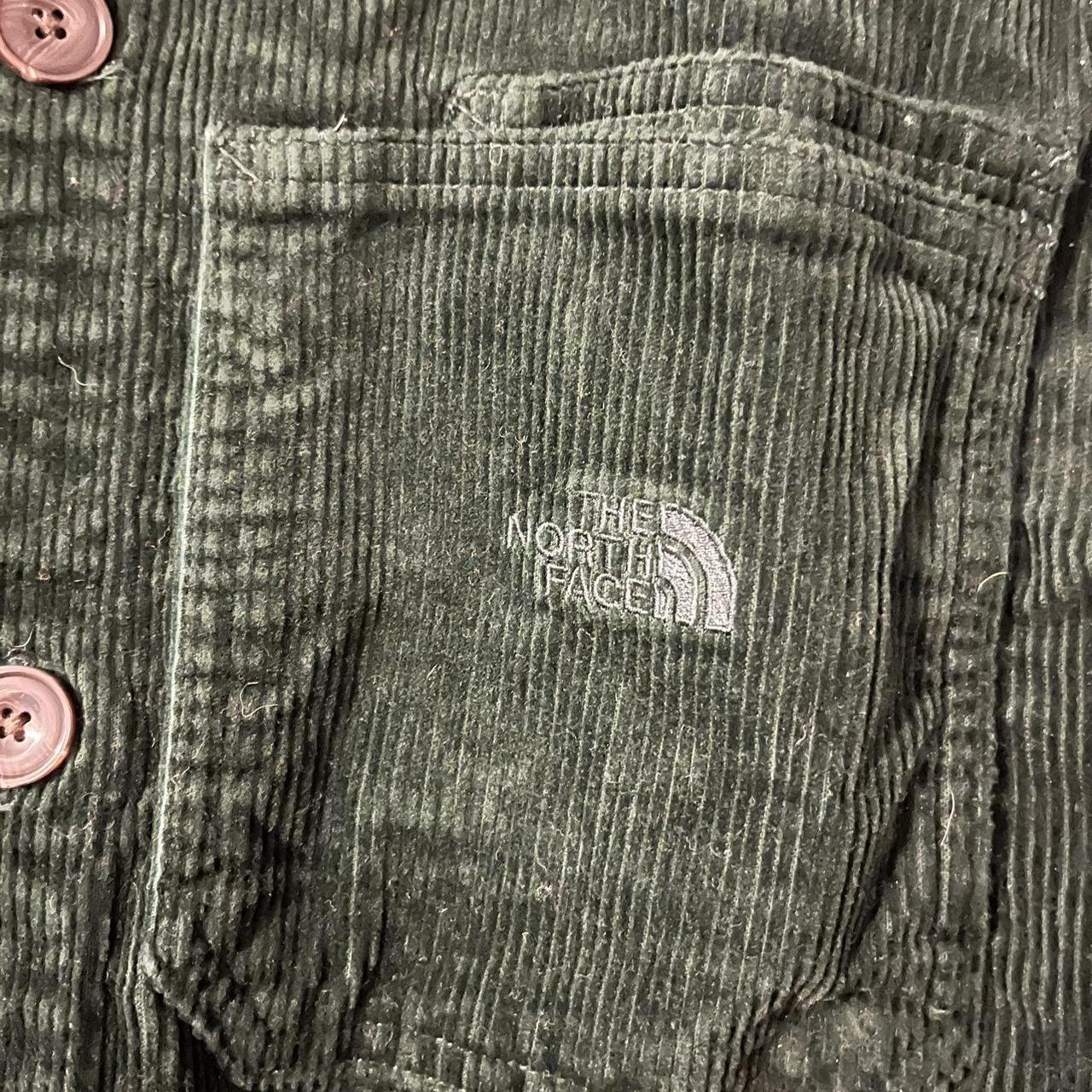 The North Face Corduroy Overshirt Embroidered Depop