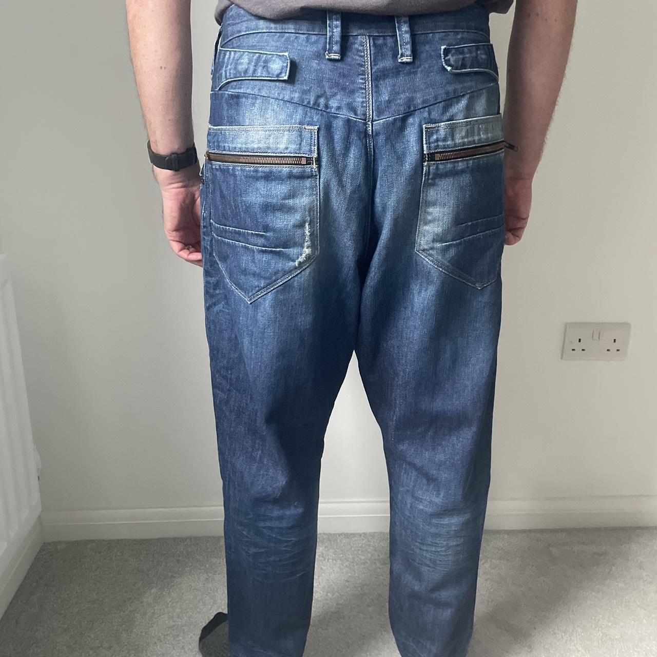 River Island men’s denim jeans waist 34 inches leg... Depop