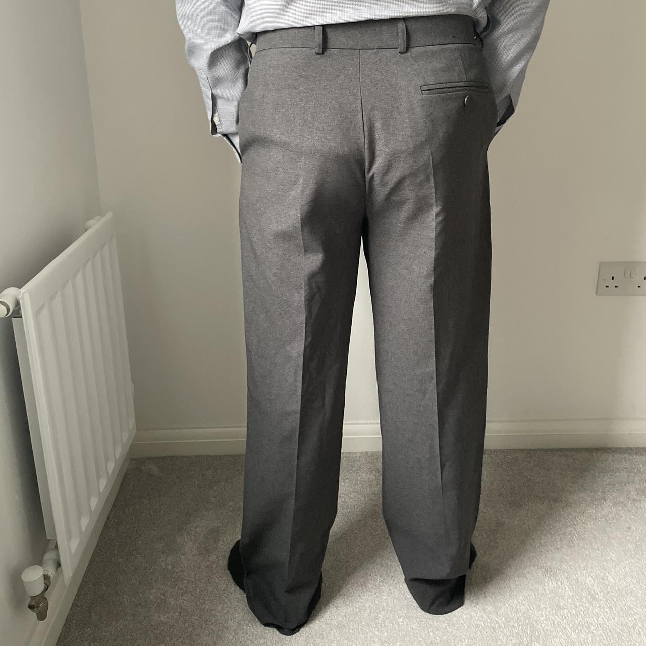 Mid grey trousers by Thomas Nash at Debenhams | eBay