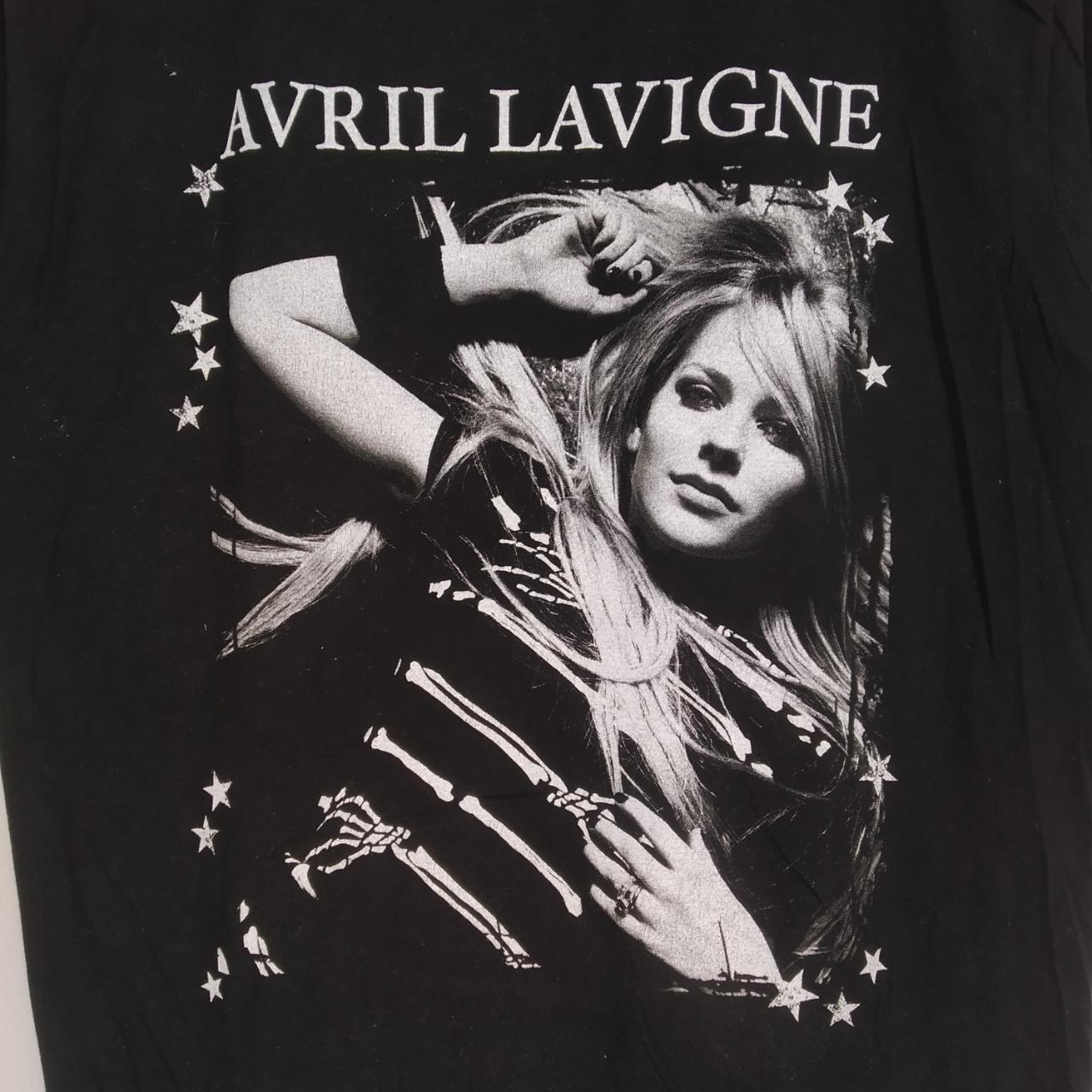 Avril Lavigne 2008ライブTシャツS Vintage 2008 Avril Lavigne Singer Tour Pop Punk Rock | Depop