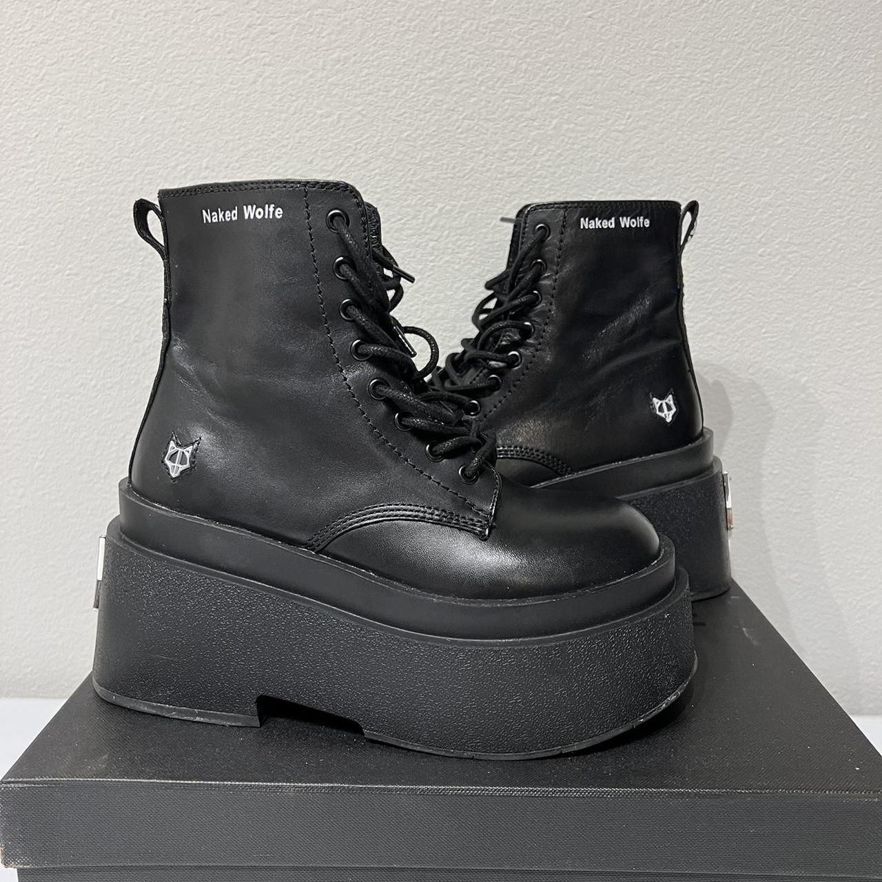 Naked wolfe discount combat boots