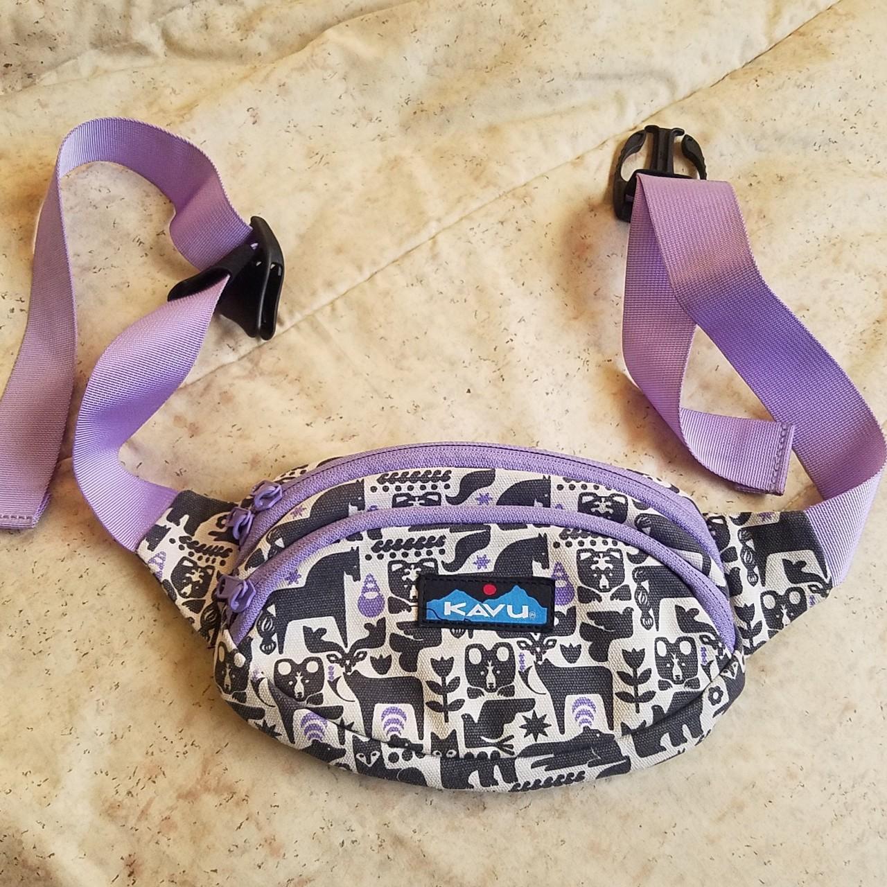 Kavu Fanny pack. Adjustable. Animals and plants... Depop
