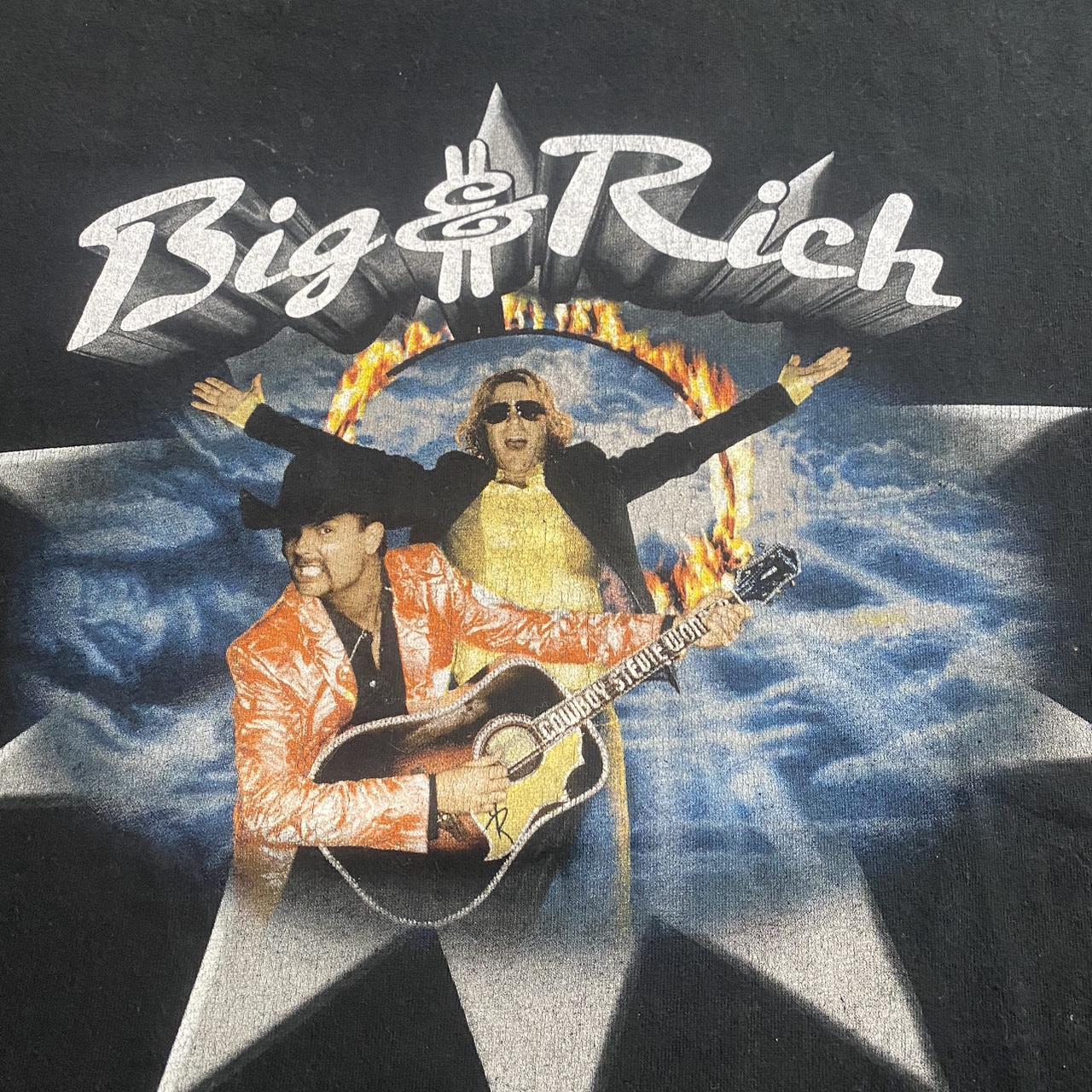 2006 Big and Rich Tour tee Sick front and back hit... Depop