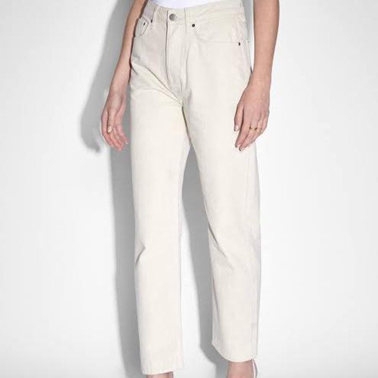 ksubi brooklyn jeans in ecru/cream (colour most like... Depop