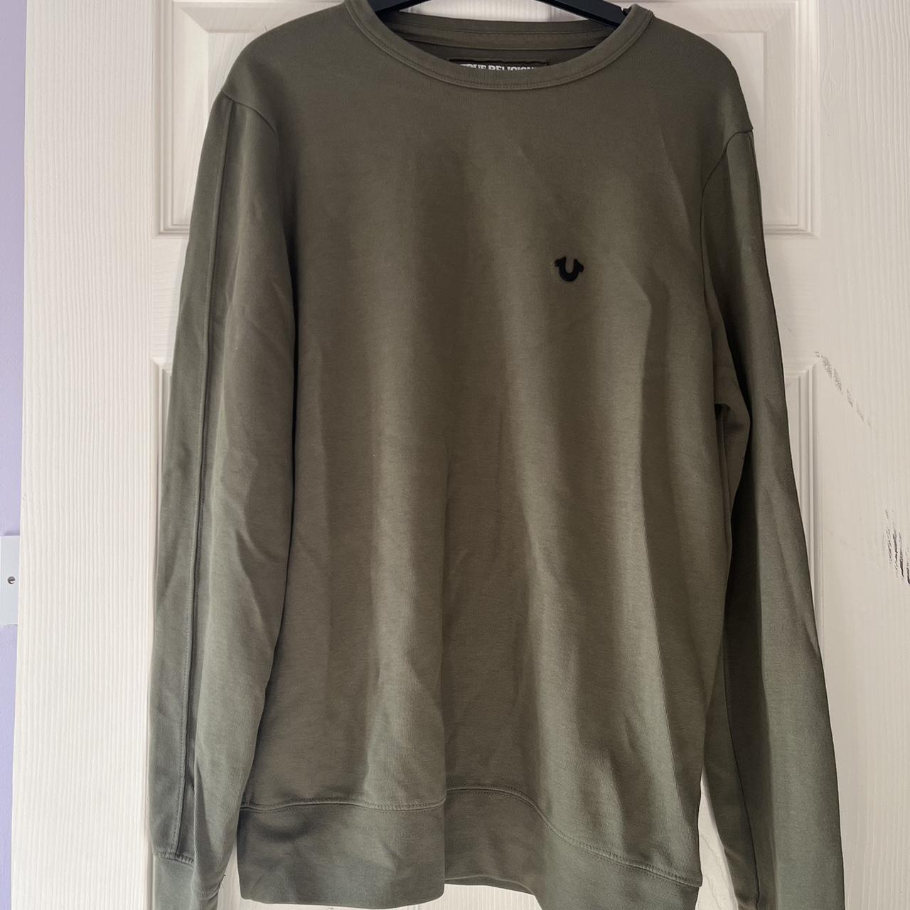 True Religion Men's Jumper | Depop