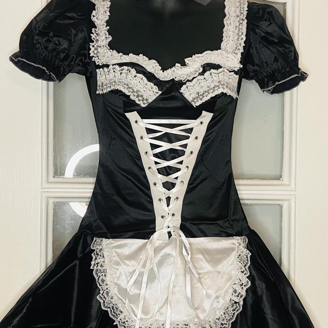 Rocky Horror Magenta French maid fancy dress costume... - Depop