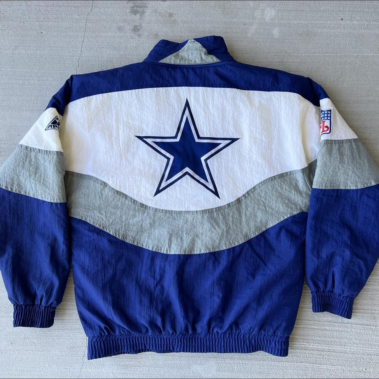 Vintage 90s NFL Apex One Dallas Cowboys Parka Jacket PRO LINE Mens size  LARGE for Sale in Dallas, TX - OfferUp