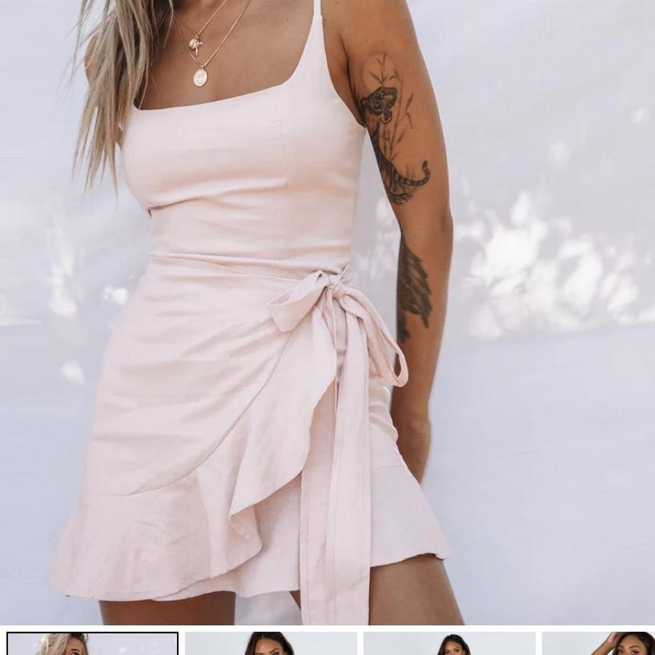 Princess Polly Women's Pink Dress Depop