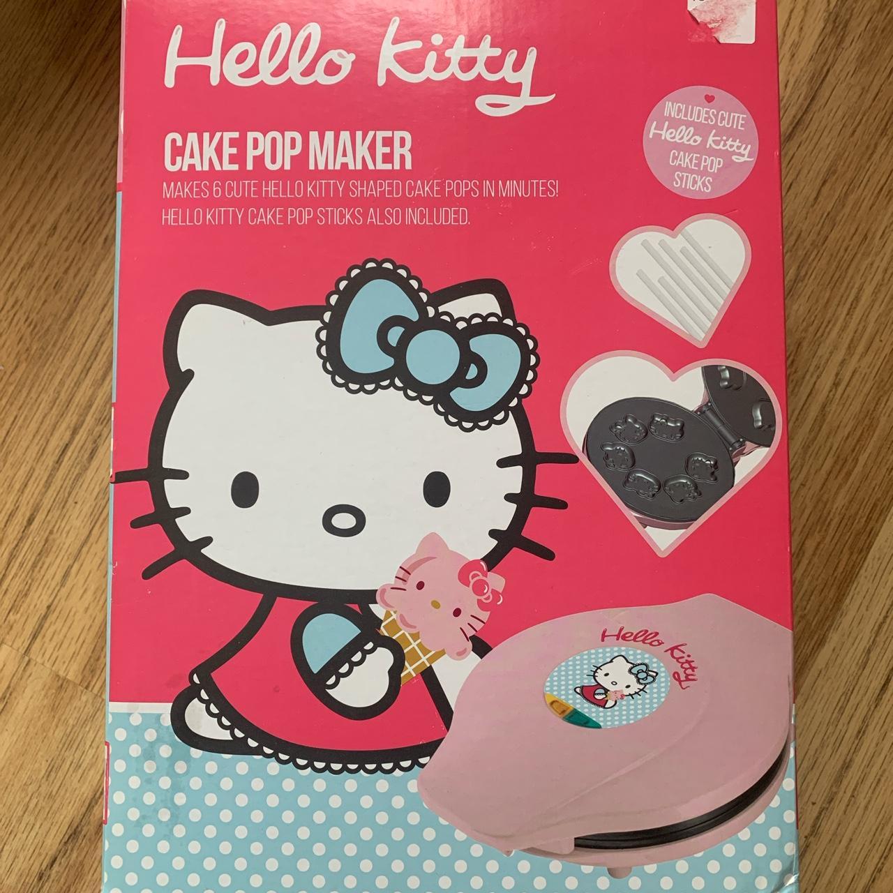 hello kitty cake pop maker super cute baking cake... Depop
