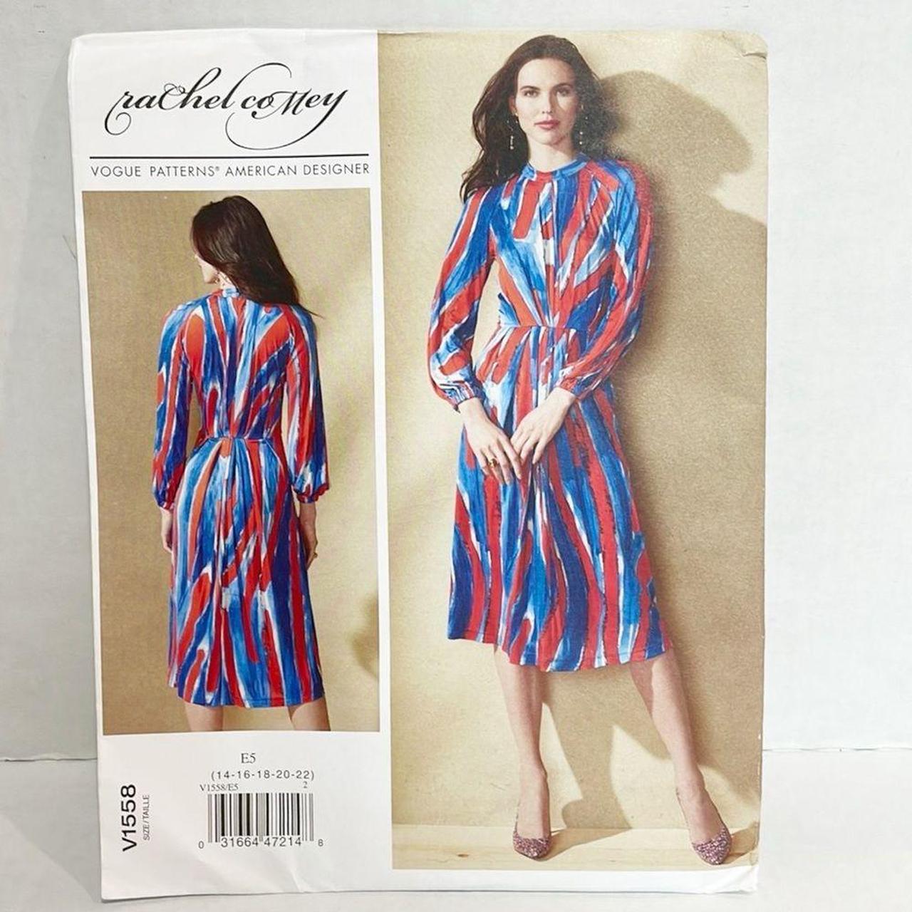 Vogue Sewing Pattern V1558 Rachel Comey Midi