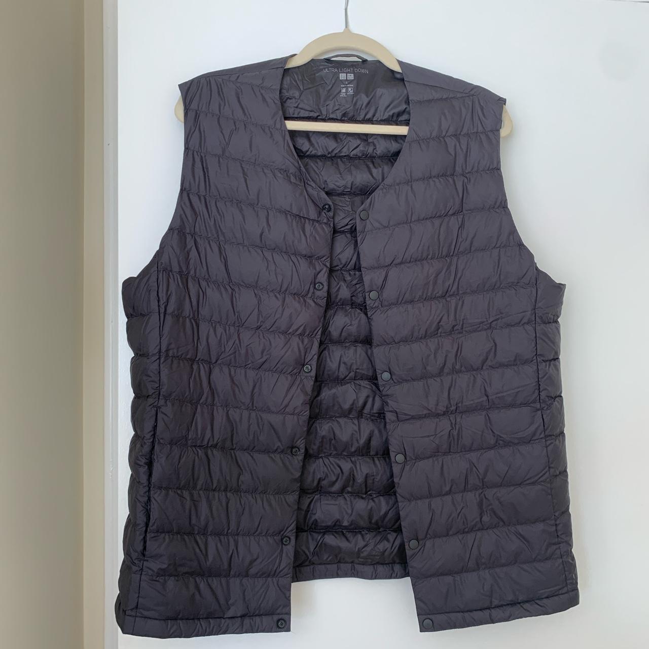 Uniqlo ultra light down vest - Depop