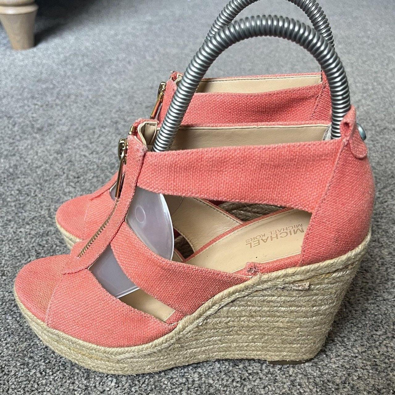 Michael Kors Coral Damita Espadrilles Wedge Sandals. Depop