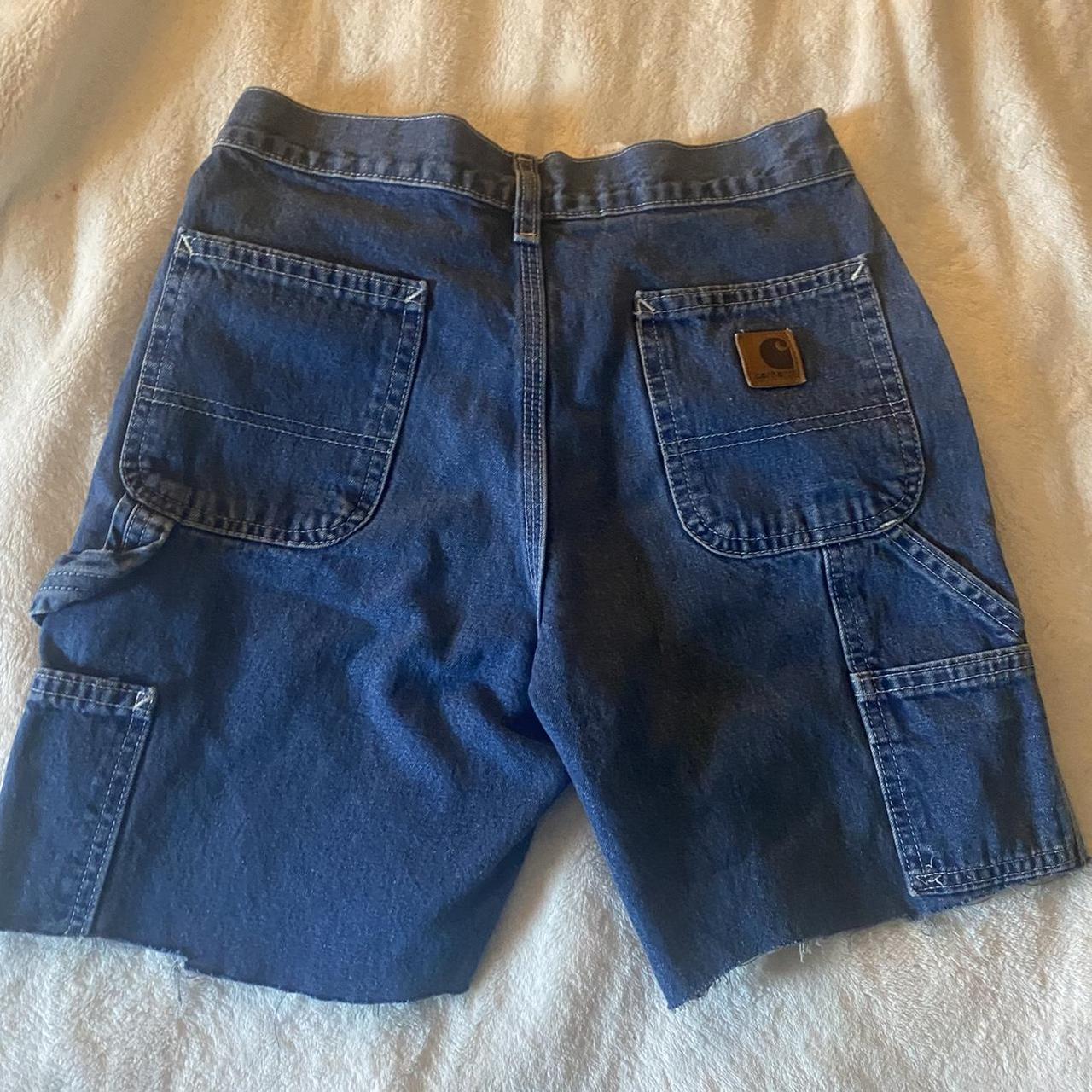 Carhartt Women's Blue Shorts | Depop