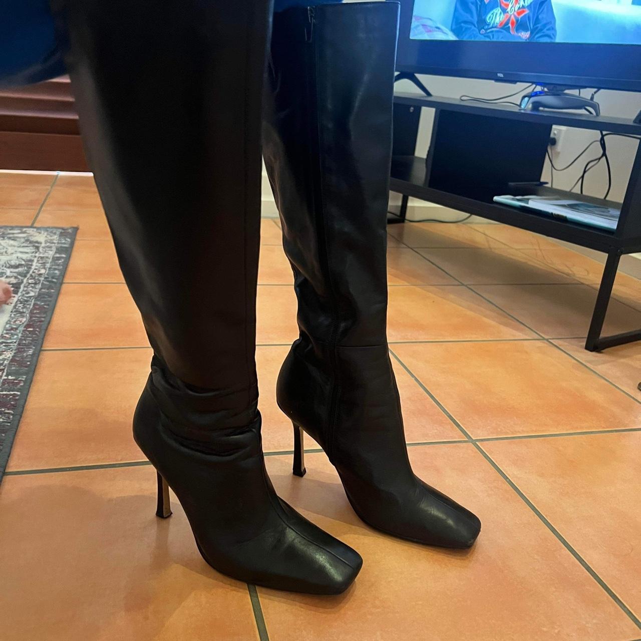 TONY BIANCO Havana Black Venice Calf Boots