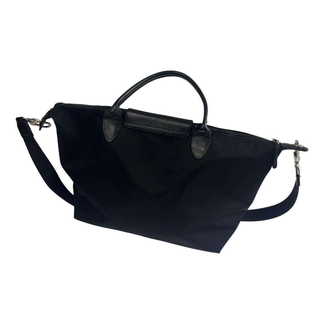 Longchamp Crossbody Duffle Travel Bag • Black •... Depop