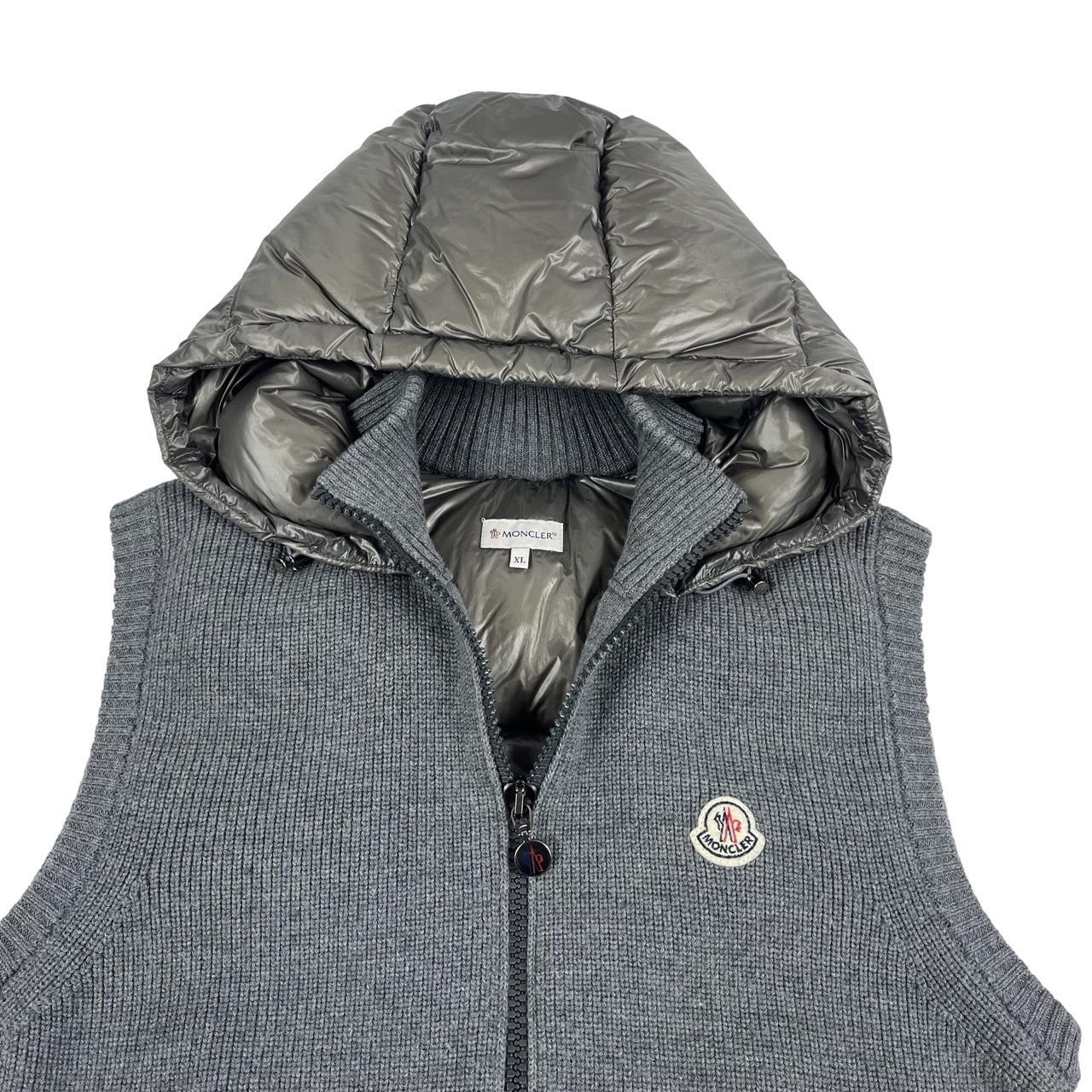 Moncler Maglione Tricot Cardigan Puffer Gilet, •