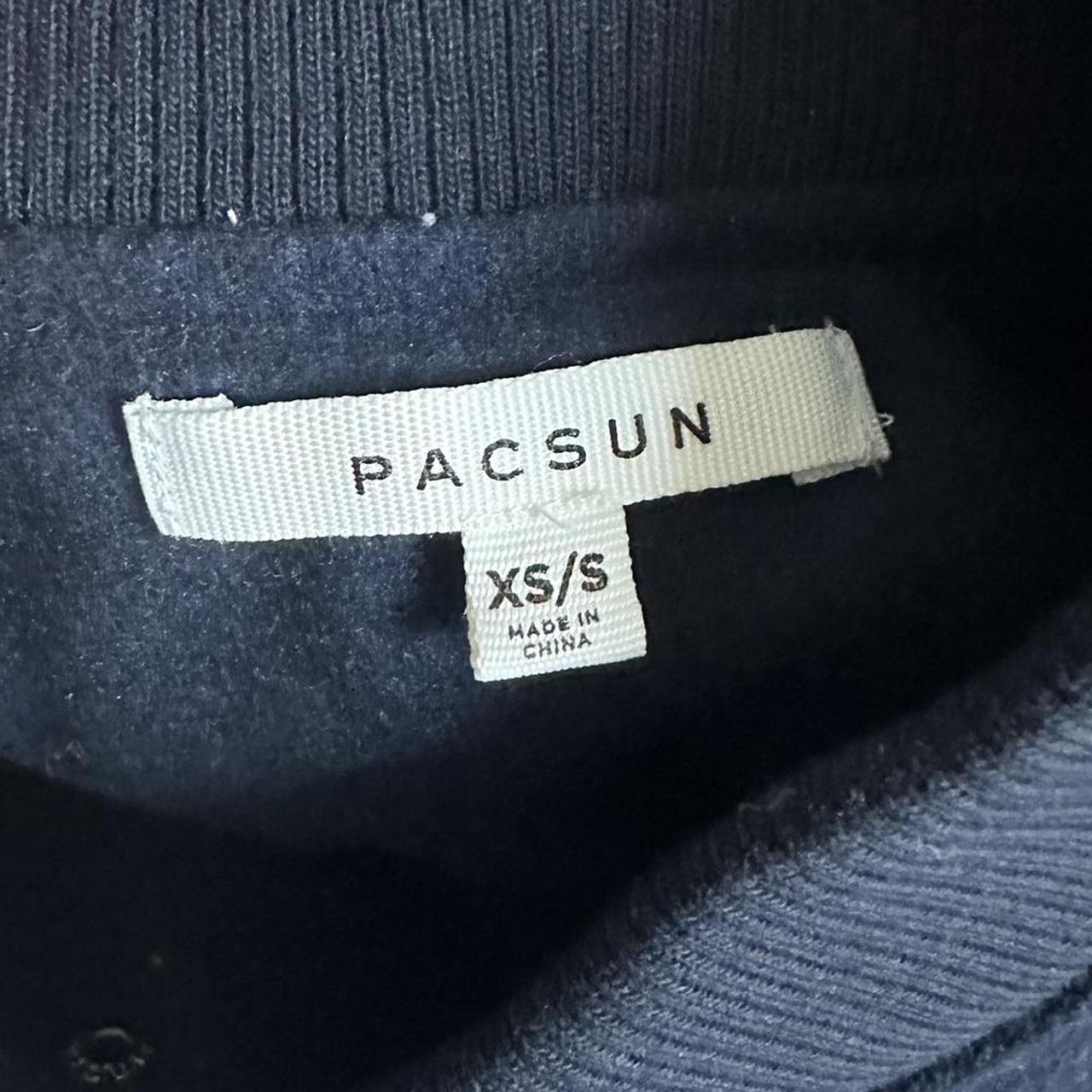 PacSun Navy Varsity Jacket