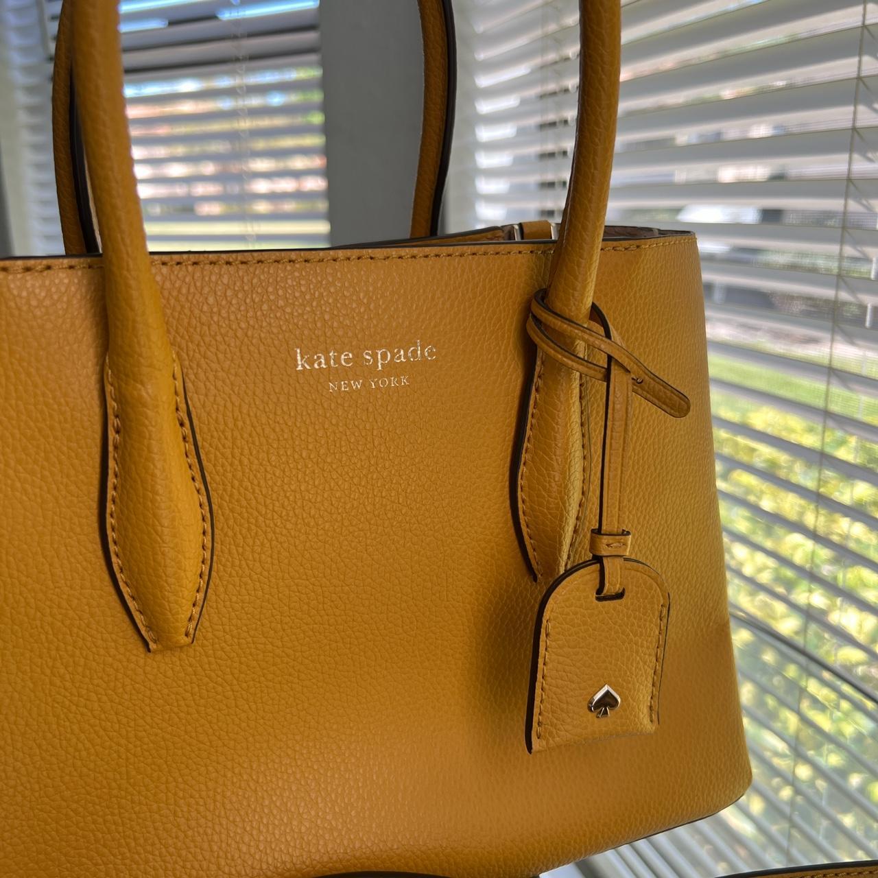 Kate spade clearance mustard yellow purse