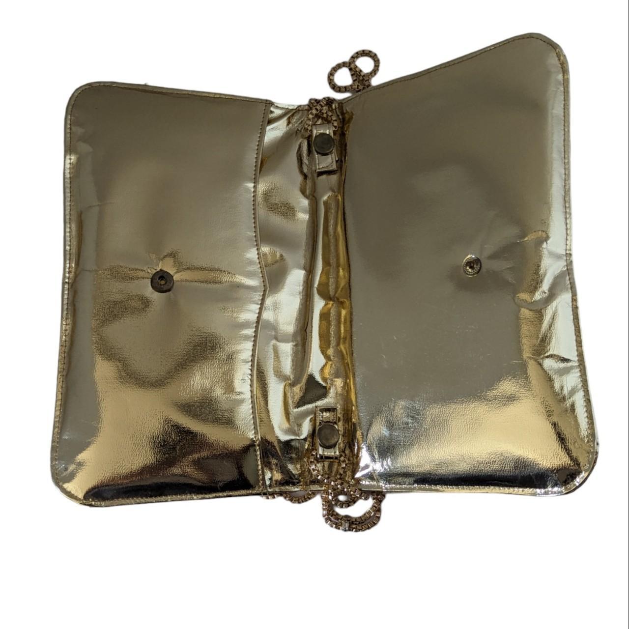 Ralph Lauren bag. vintage gold silver metallic - Depop