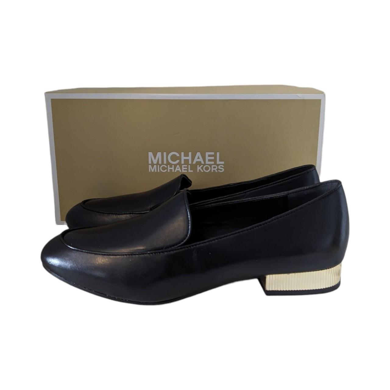 Michael kors valerie leather hot sale loafer