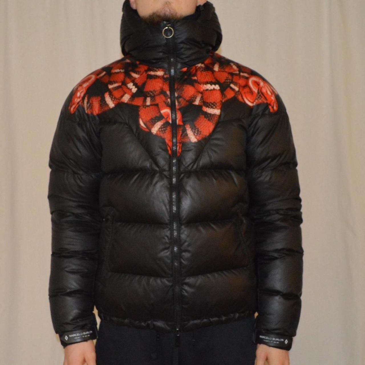 marcelo burlon puffer jacket notice the flaws on the