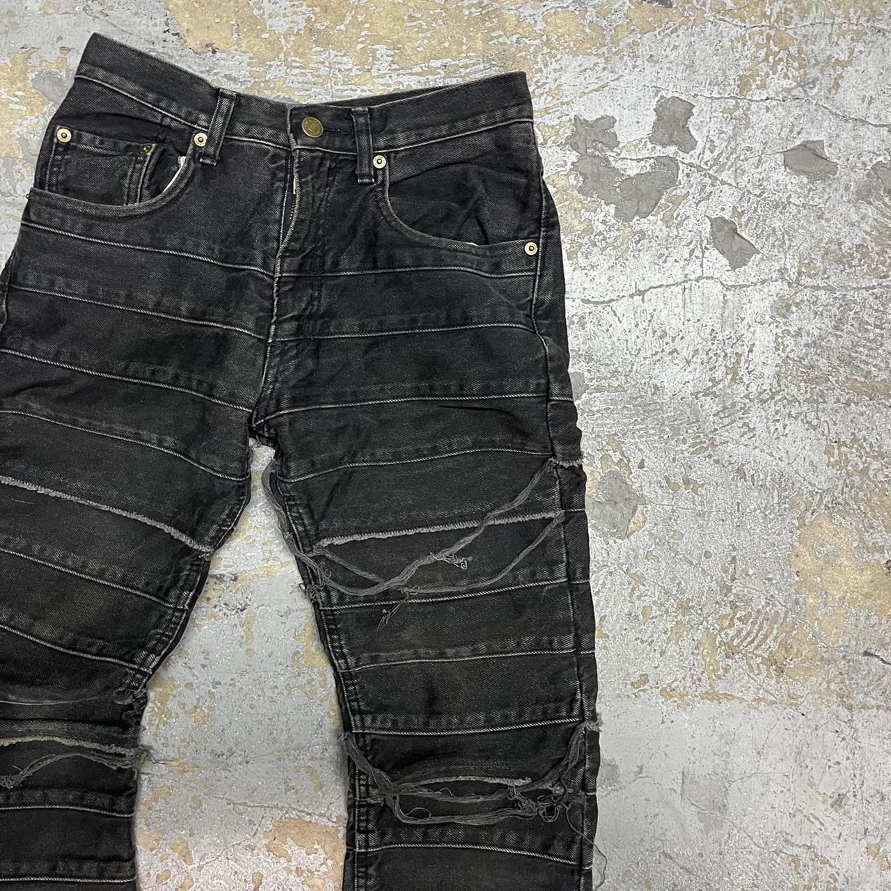 hysteric glamour hagi denim in black beautiful wear | Depop