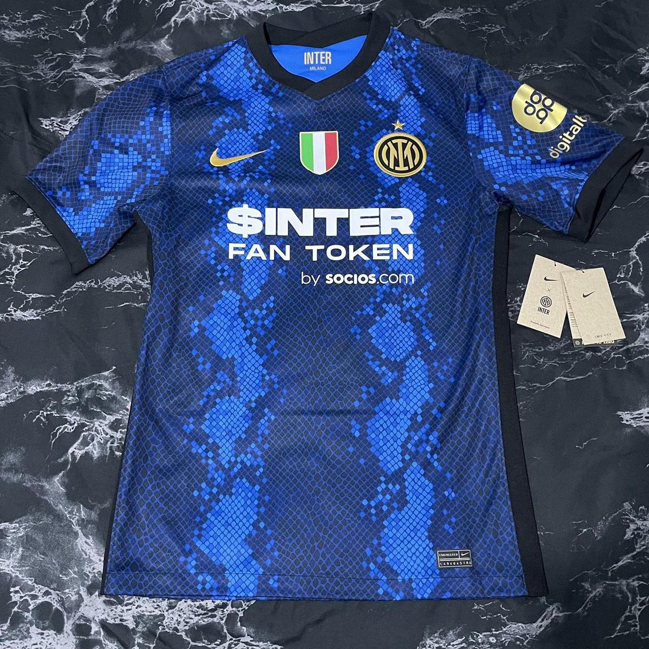 Inter Milan Lautaro Martinez Home Kit 2021/22 | Size... - Depop