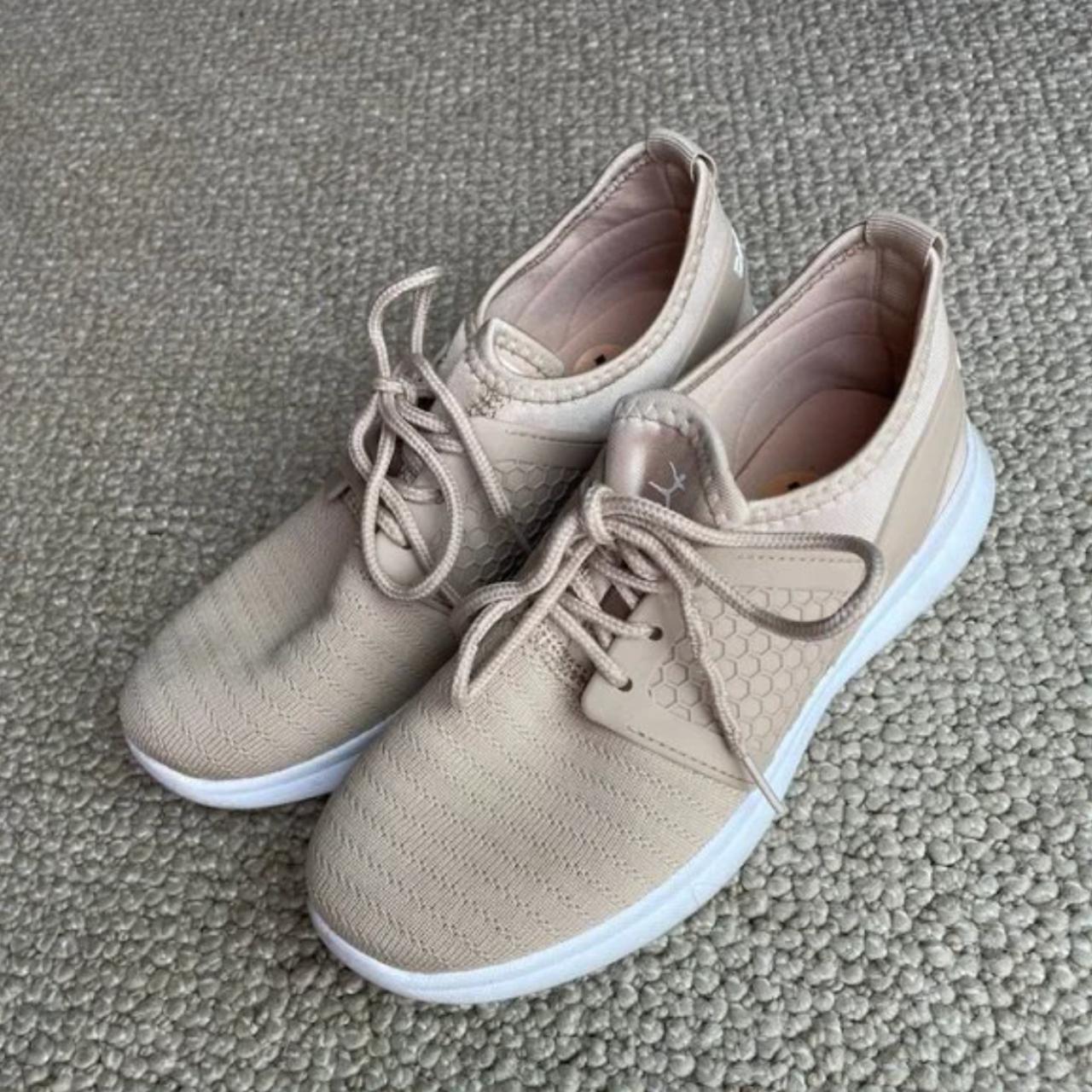 Cute Cream Danskin Shoes Size 7 Depop