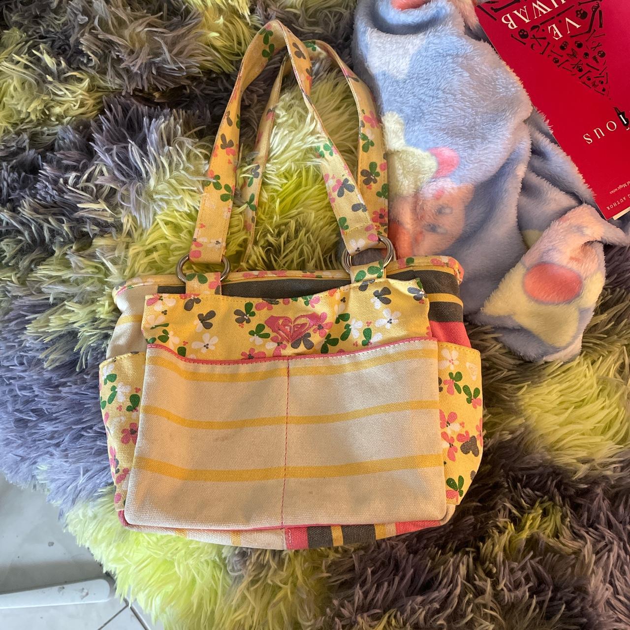 2000s roxy shoulder bag/mini purse tote. i’ve had... - Depop