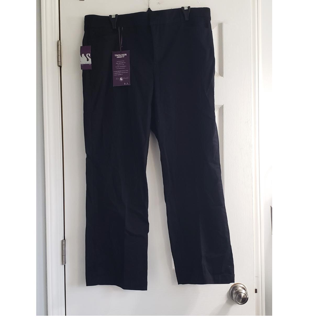 Gloria Vanderbilt Charlene Pants - Black - 16P - New - Depop