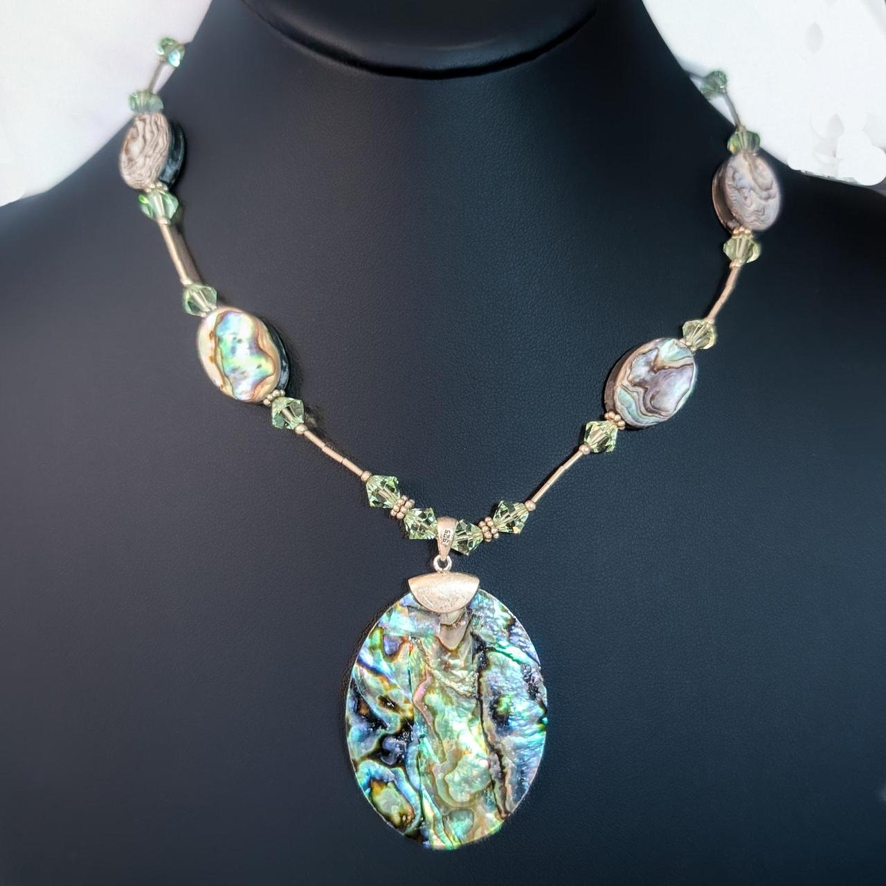 Women's Necklace - Multi – Stunning Statement Aba… - image 1