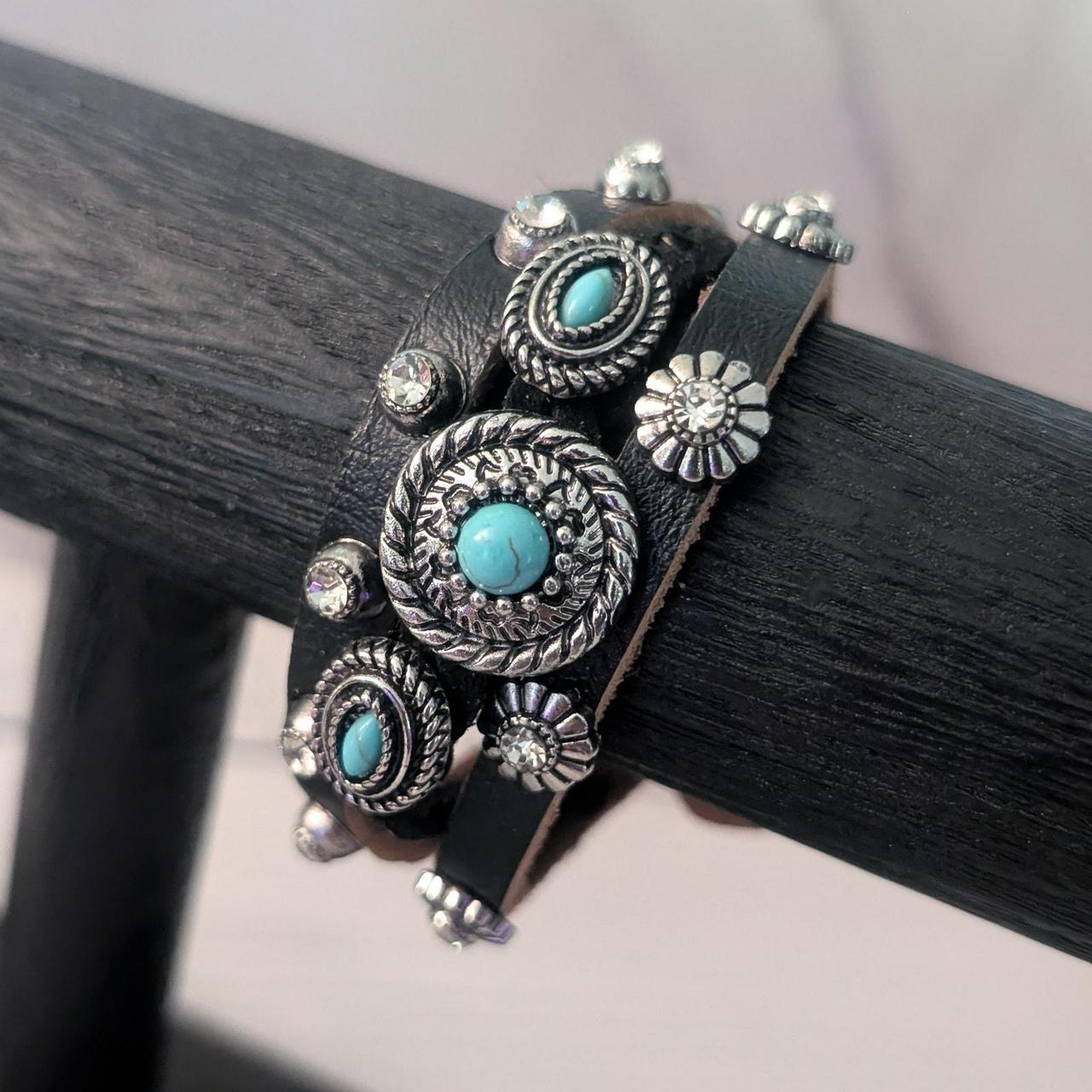 Women's Bracelet - Multi – Chunky Statement Brace… - image 1